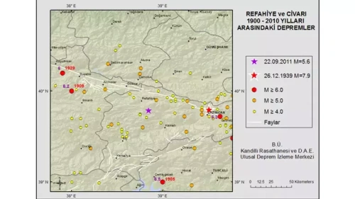 Erzincan'da 5 büyüklüğünde deprem: 242 yıldır sessiz kalan fay endişe veriyor
