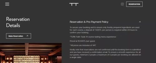 Fatih Tutak'ın tadım menüsüne 1.500 TL zam: Fiyat 16.500 TL'ye çıktı