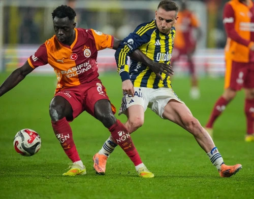 Fenerbahçe-Galatasaray derbisi 1-1 berabere sona erdi