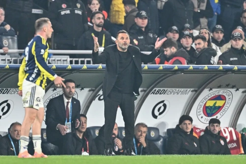 Fenerbahçe-Galatasaray derbisi 1-1 berabere sona erdi