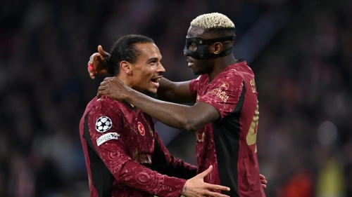 Galatasaray Ajax'ı 3-0 yendi: Osimhen'den şov