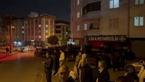 Gebze'de zemin çöktü, 5 katlı bina ve 6 konut boşaltıldı