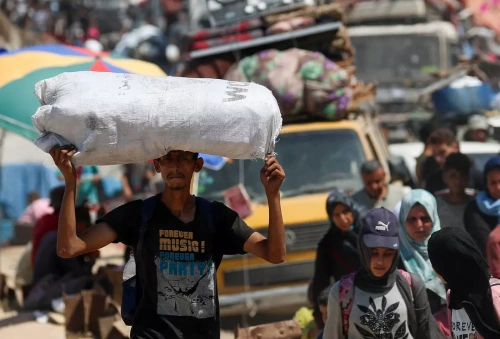 İsrail’in Gazze’ye sürgün emri: Binlerce Filistinli göç yolunda