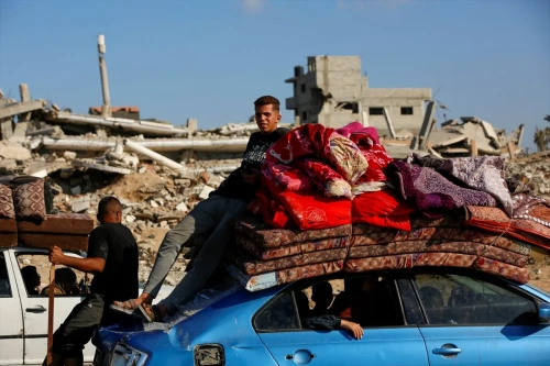 İsrail saldırıları Gazze'de yeni göç dalgası başlattı