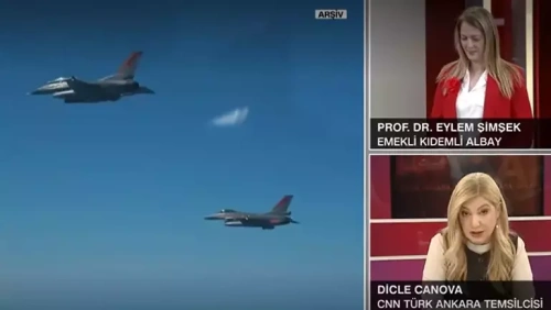 Karadeniz'den gelen İHA Türk F-16'ları tarafından düşürüldü
