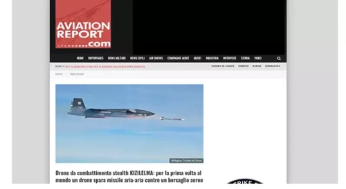 KIZILELMA dünya tarihine geçti: İlk insansız savaş uçağı havada hedef vurdu