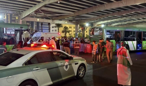 Mekke'de Türk umrecilere otobüs çarptı: 1 ölü, 2 yaralı