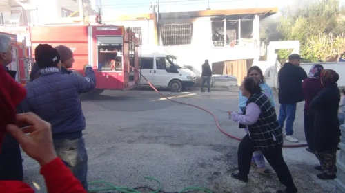 Mersin'de acı olay: İki kardeş yangında hayatını kaybetti