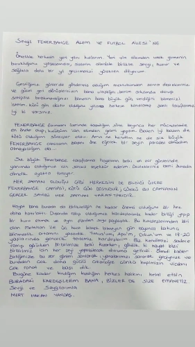 Mert Hakan Yandaş'tan cezaevinden duygusal mektup