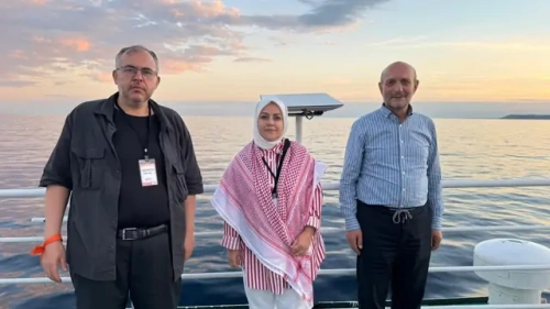 Özgürlük Filosu'nda alıkonan Türk milletvekilleri Azerbaycan'a hareket etti