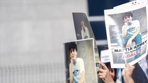 Papa 14. Leo, Mattia Ahmet'in babası Andrea Minguzzi'yi kabul etti