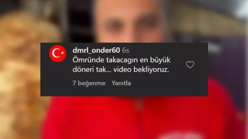 Sadettin Saran'dan dönerciye sürpriz yanıt: Sözünü tut