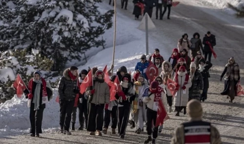 Sarıkamış şehitleri 111. yılda Allahuekber Dağları'nda anıldı