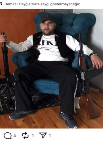 Sosyal medyada silahla meydan okuyanlara 