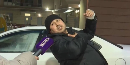 St. Petersburg'da mucize kurtuluş: Görevli 7. kattan düşen çocuğu havada kaptı