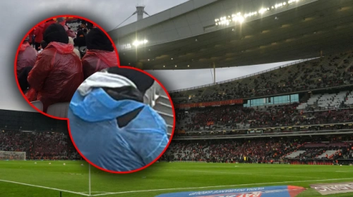 Süper Kupa'da yağmurluk tartışması: Kalite farkı sosyal medyayı salladı