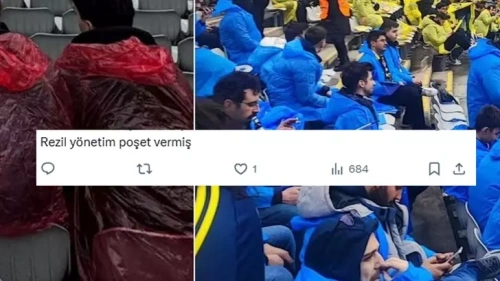 Süper Kupa'da yağmurluk tartışması: Kalite farkı sosyal medyayı salladı