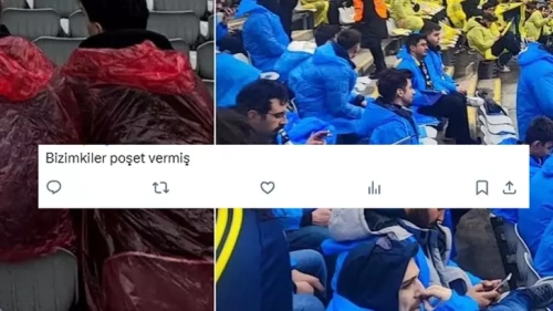 Süper Kupa'da yağmurluk tartışması: Kalite farkı sosyal medyayı salladı