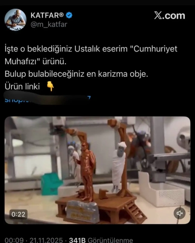 Tartışmalı maket satıştan kaldırıldı: Bakanlık hızla müdahale etti