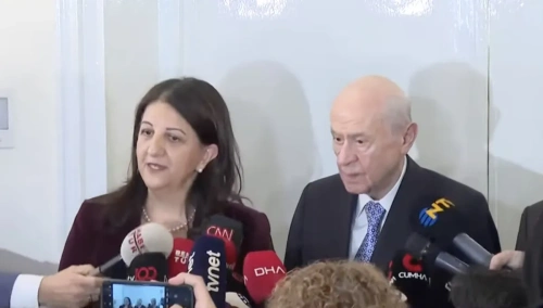 Terörsüz Türkiye sürecinde kritik görüşme: DEM heyeti Bahçeli ile buluştu