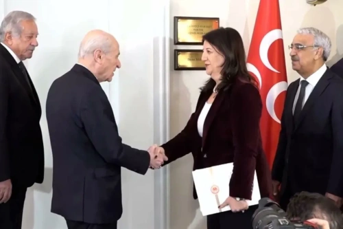 Terörsüz Türkiye sürecinde kritik görüşme: DEM heyeti Bahçeli ile buluştu