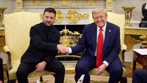 Trump ve Zelenski bir araya geldi: Tomahawk füzeleri gündemde