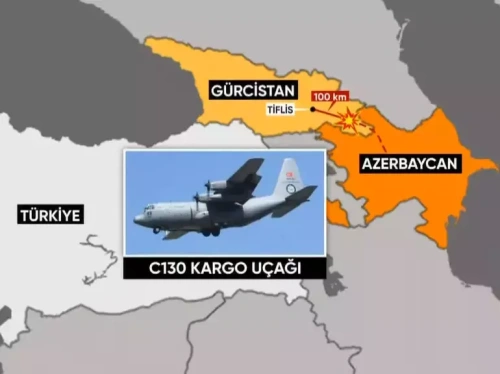 Türk kargo uçağı Gürcistan'da düştü: 20 personel vardı