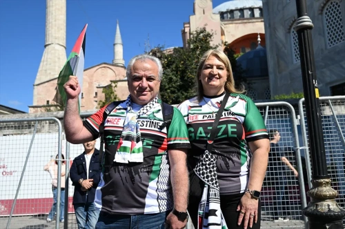 Türkiye Gazze için tek yürek!