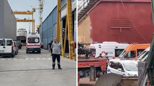 Tuzla'da tersane faciası! Karbondioksit tüpü patladı: 1 ölü, 4 yaralı