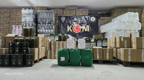 Uşak'ta sahte zeytinyağı operasyonu: 23 ton yağa el konuldu